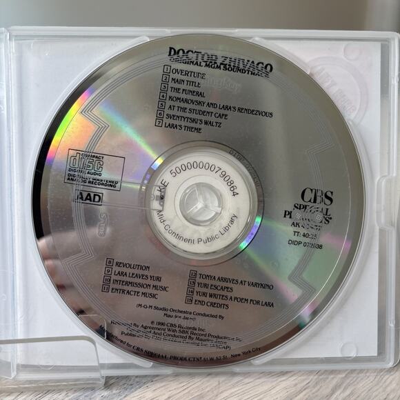 Maurice Jarre – Doctor Zhivago (Soundtrack) - Picture 4 of 5